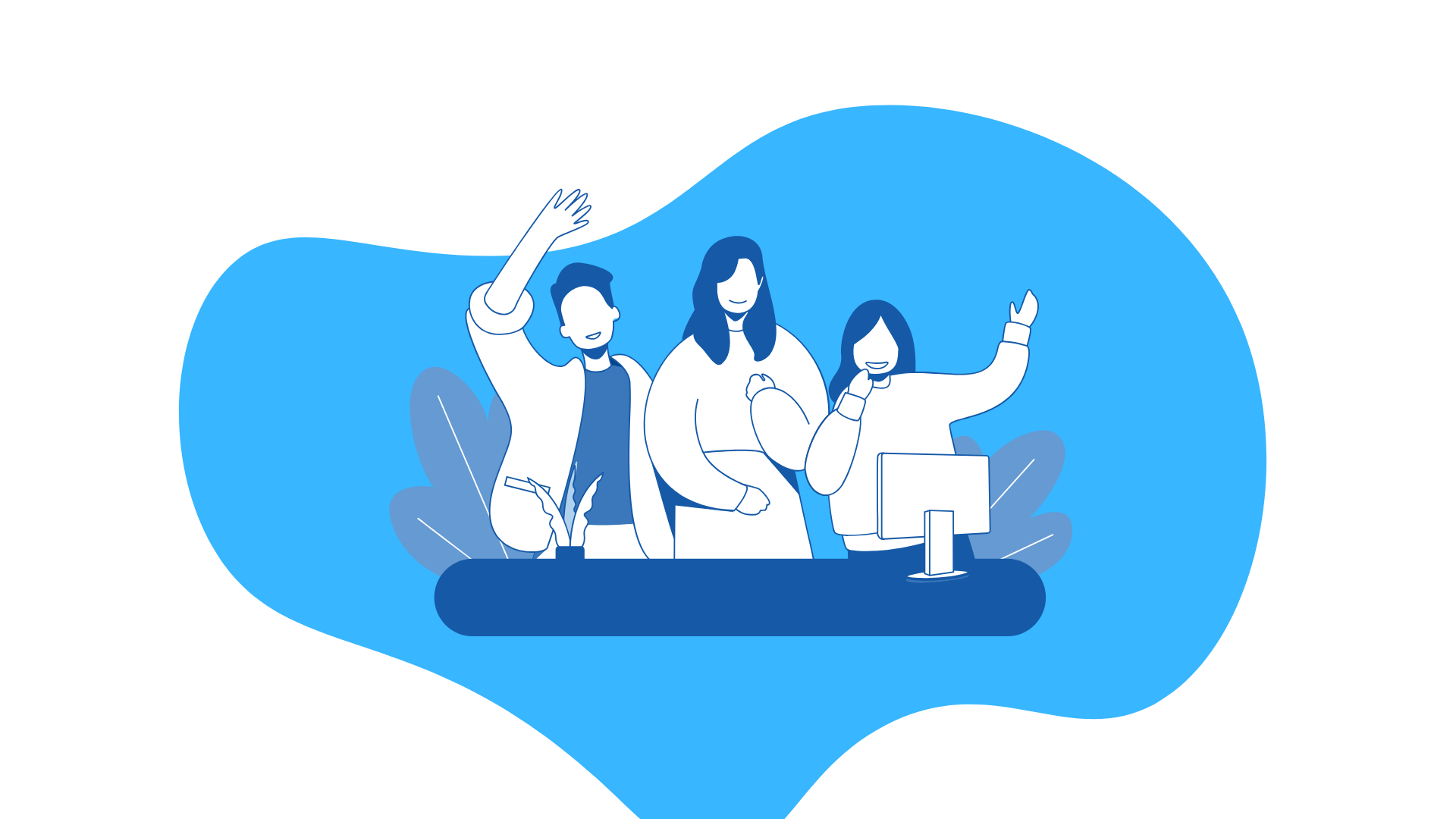 System helpdesk a rozwój działu obsługi klienta – ilustracja Debesis